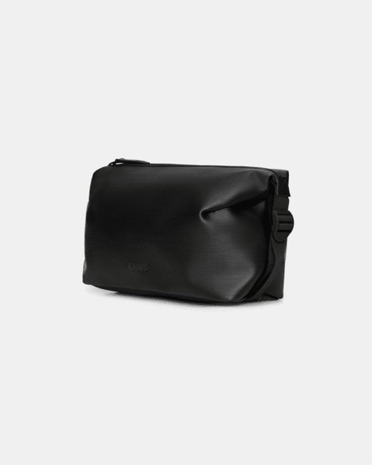 Rains Weekend Wash Bag - 84 Black Grain