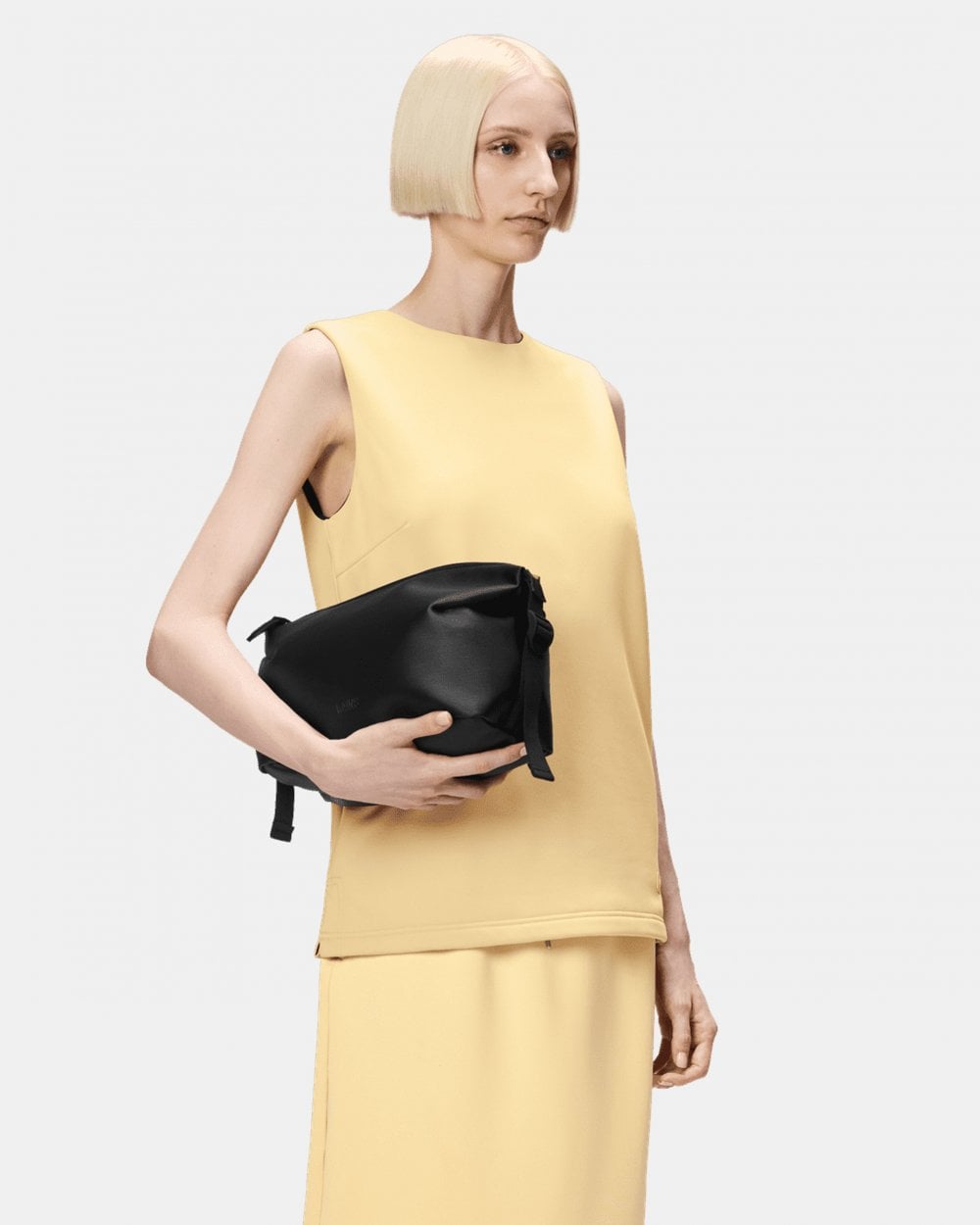 Rains Weekend Wash Bag - 84 Black Grain