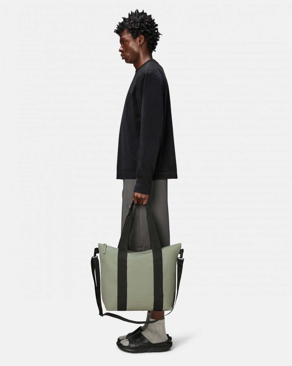 Rains Unisex Tote Bag Mini - 108 Drift