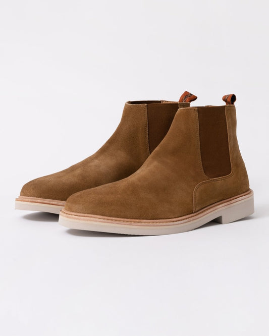 HUDSON LONDON Gallant Suede Chelsea Mens Boot