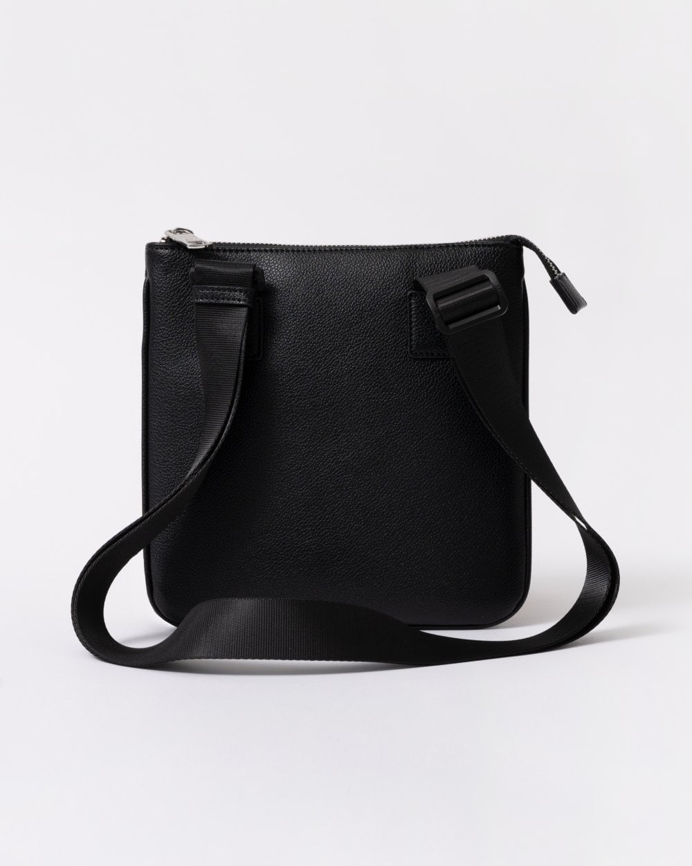 Armani Exchange Mens Faux Leather Messenger Bag
