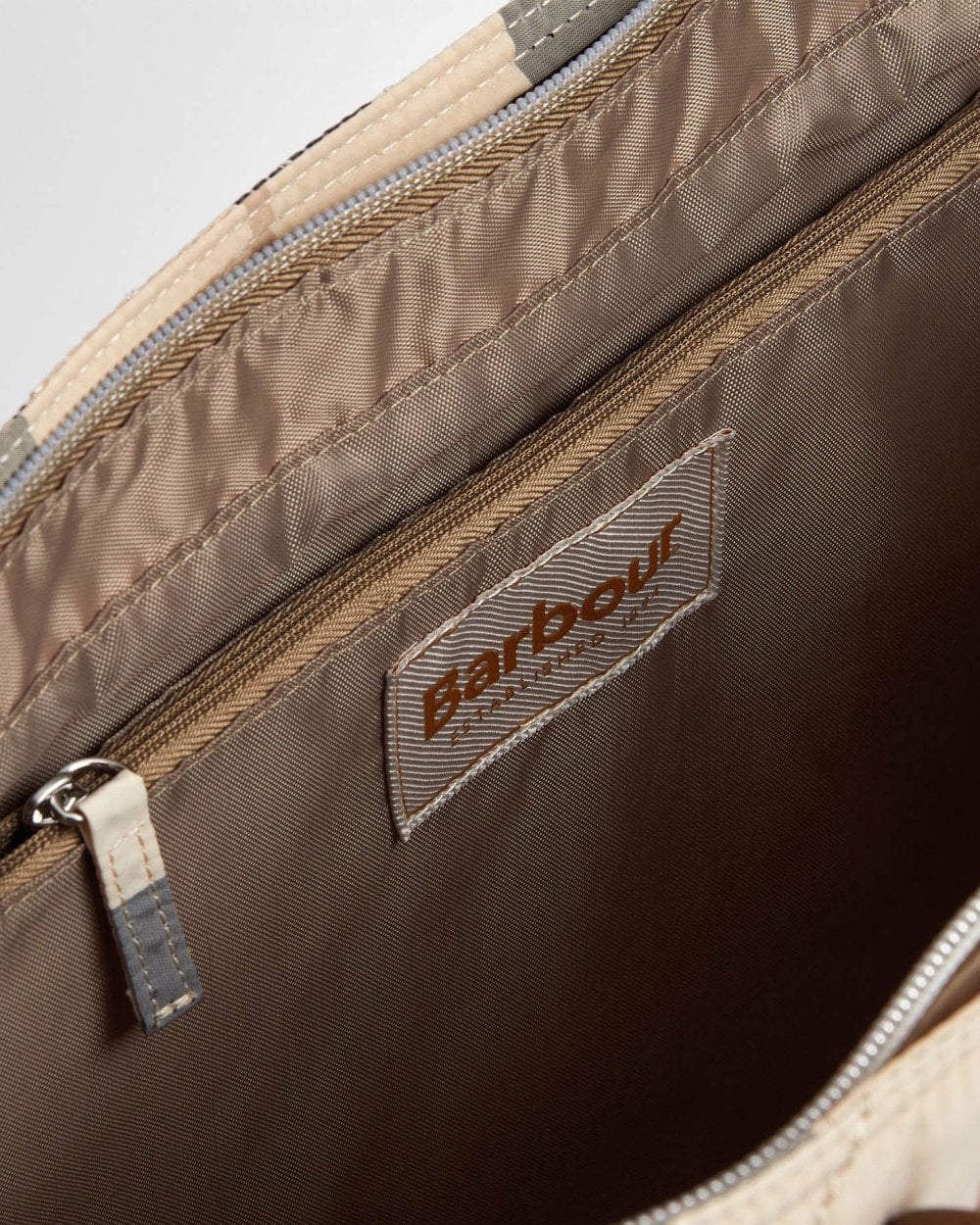 Barbour Wetherham Quilted Womens Tartan Tote