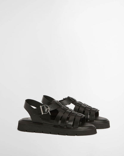 Barbour Otterburn Womens Sandals - Black