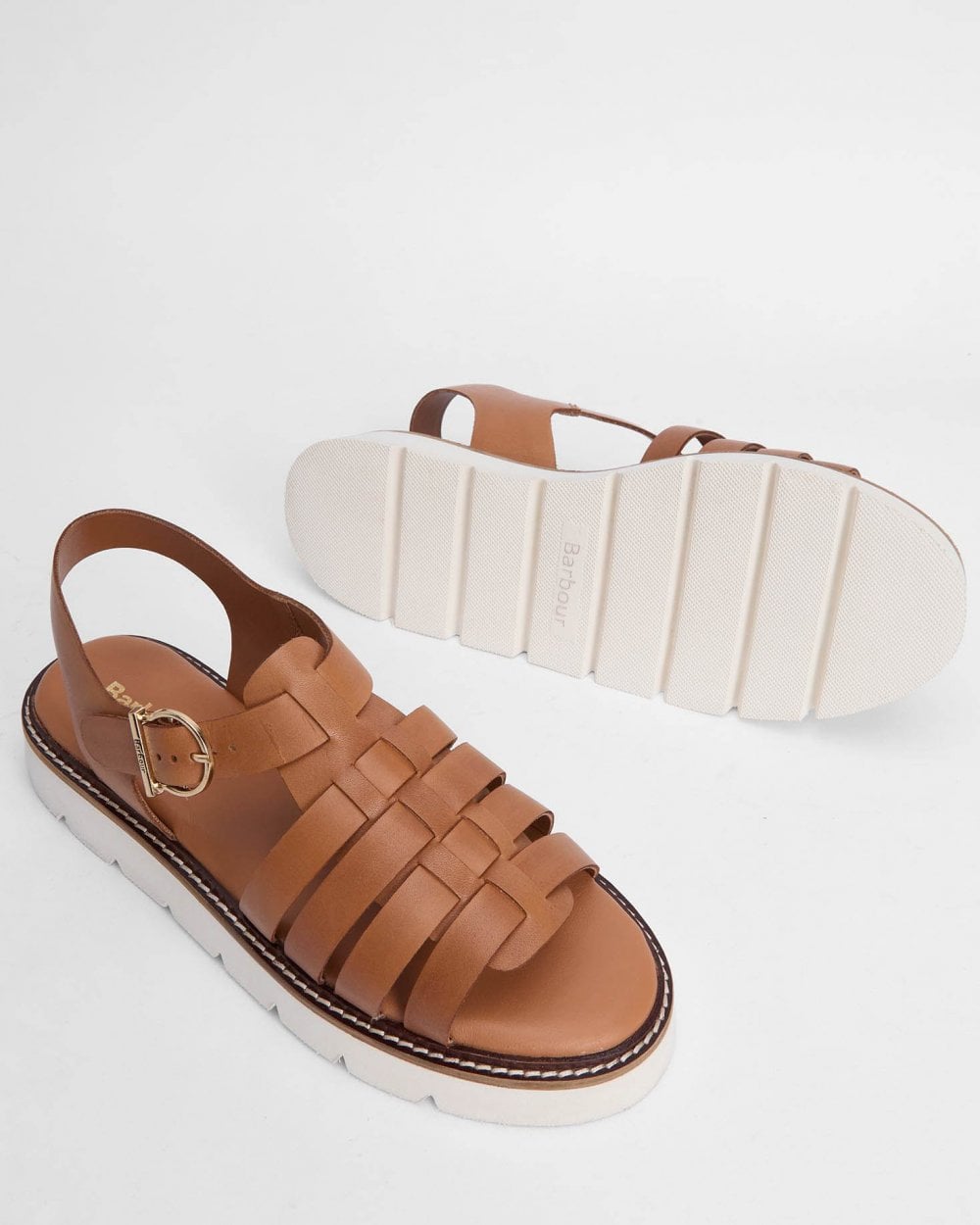 Barbour Otterburn Womens Sandals - Tan