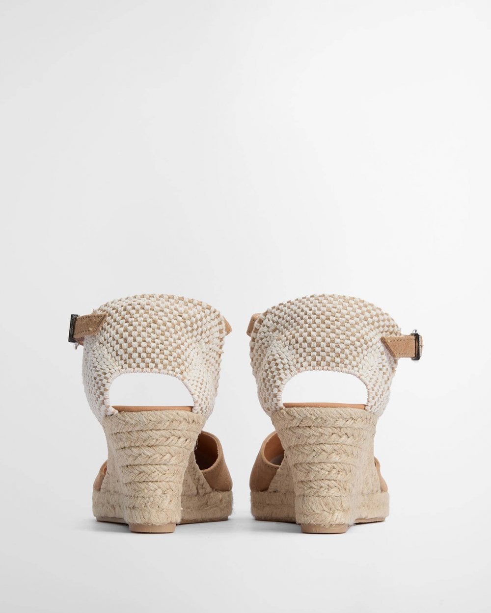 Barbour Elder Womens Suede Espadrilles - Tan