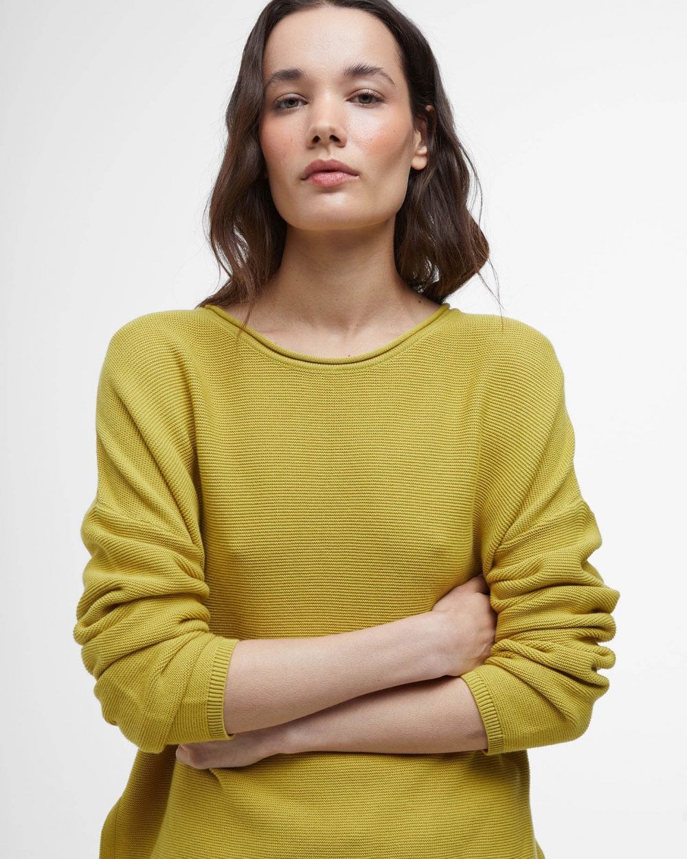 Barbour Marine Womens Jumper - Limeade