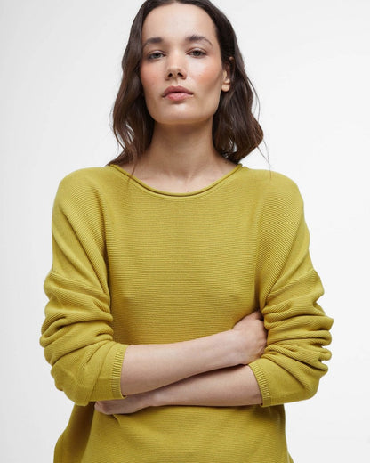 Barbour Marine Womens Jumper - Limeade