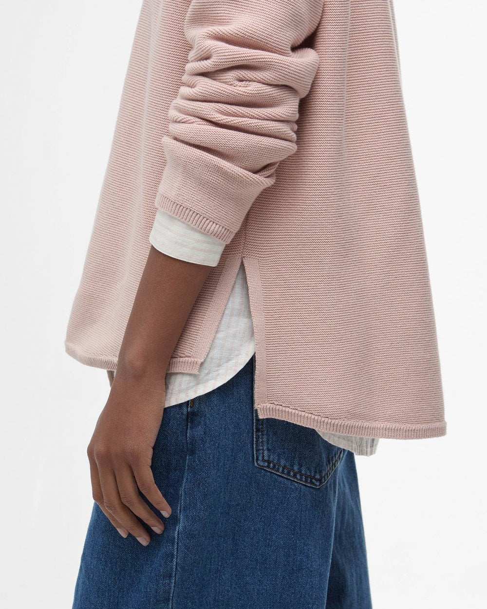 Barbour Marine Womens Jumper - Primrose Pink
