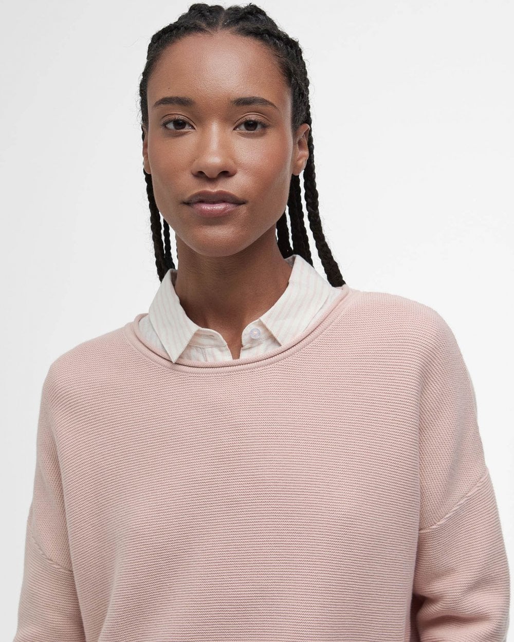 Barbour Marine Womens Jumper - Primrose Pink