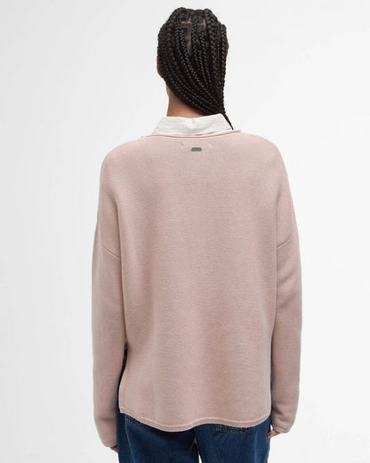 Barbour Marine Womens Jumper - Primrose Pink