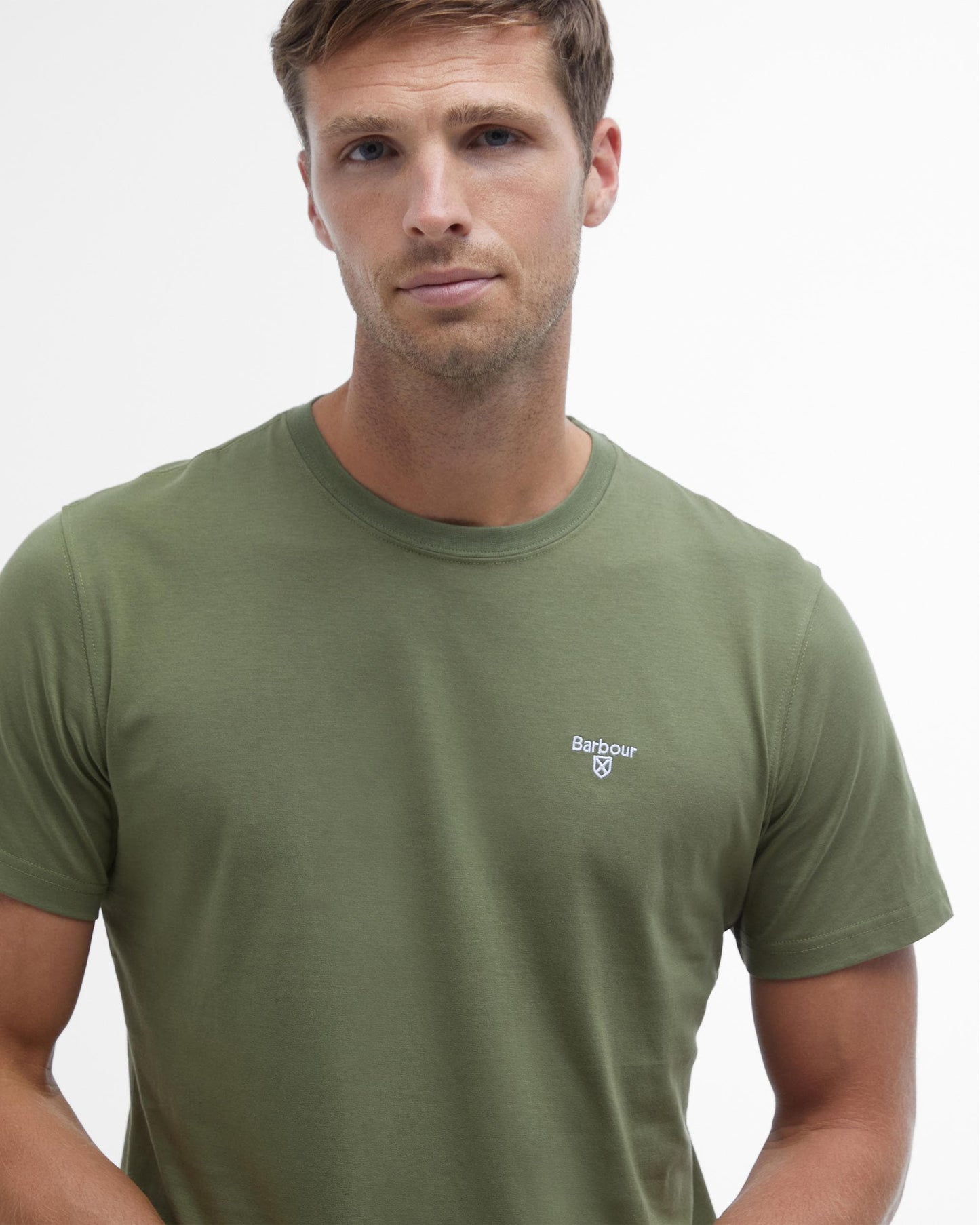 Barbour Sports Mens T-Shirt - Burnt Olive