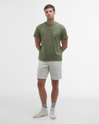 Barbour Sports Mens T-Shirt - Burnt Olive