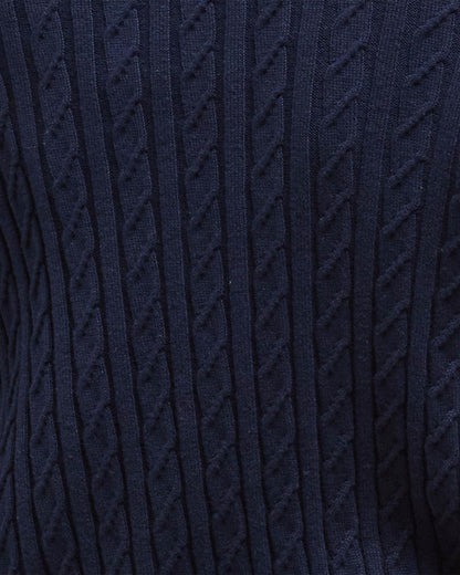 Barbour Hartland Womens Crew Neck Jumper - Navy