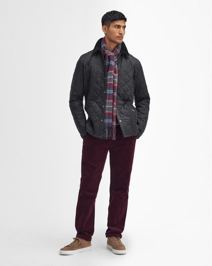 Barbour Heritage Liddesdale Quilted Mens Jacket - Black