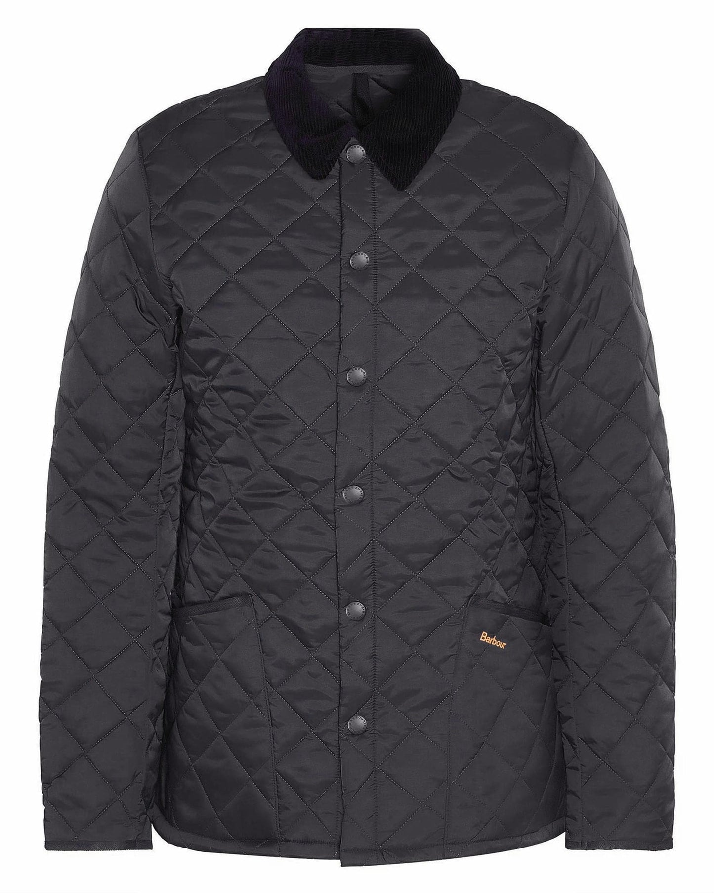 Barbour Heritage Liddesdale Quilted Mens Jacket - Black