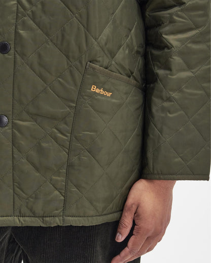 Barbour Heritage Liddesdale Quilted Mens Jacket - Olive