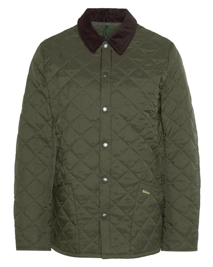 Barbour Heritage Liddesdale Quilted Mens Jacket - Olive