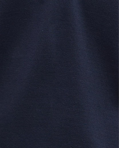 Barbour Cotton Mens Half Zip Jumper - Navy