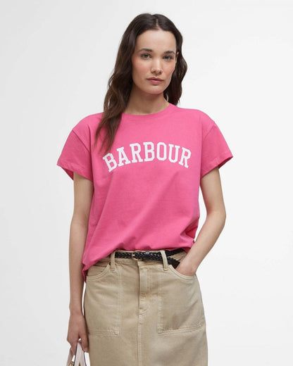 Barbour Northumberland Womens Short Sleeve T-Shirt