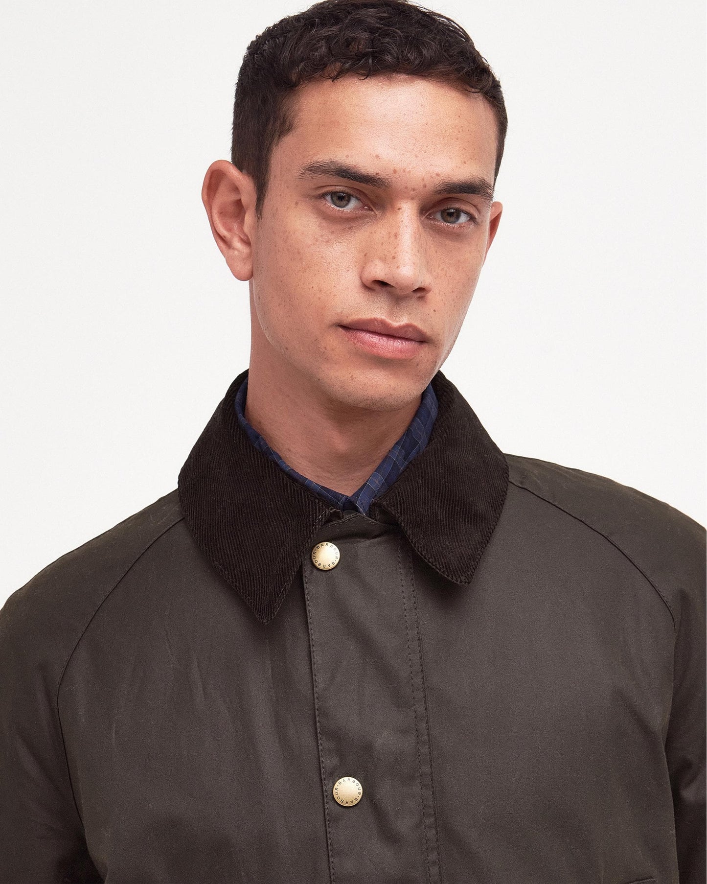 Barbour Ashby Mens Wax Jacket - Olive