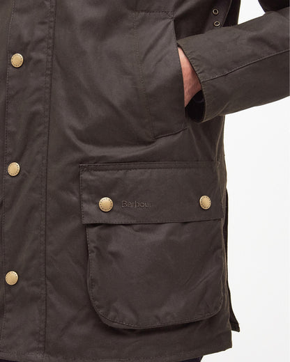 Barbour Ashby Mens Wax Jacket - Olive