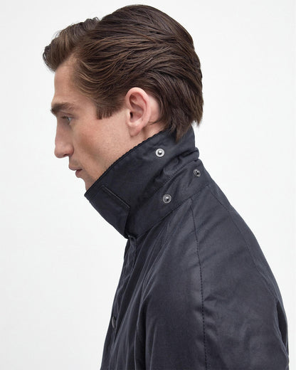Barbour Ashby Mens Wax Jacket - Navy