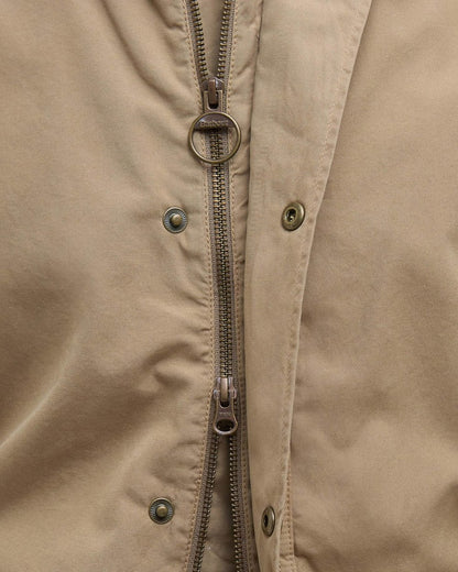 Barbour Tracker Mens Casual Jacket - Washed Stone - CHO - Designer Mens Coats & Jackets