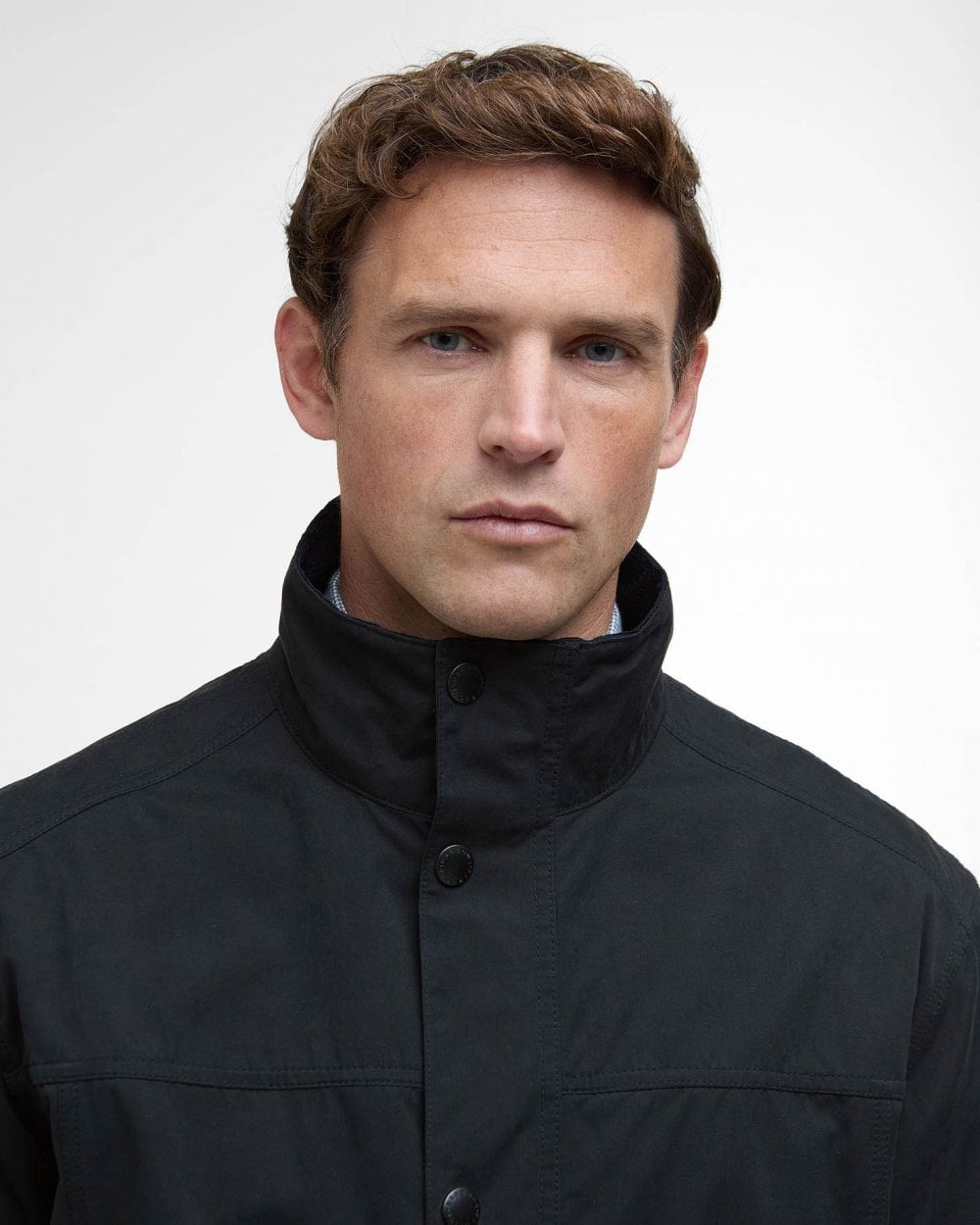Barbour Sander Mens Casual Jacket - Navy
