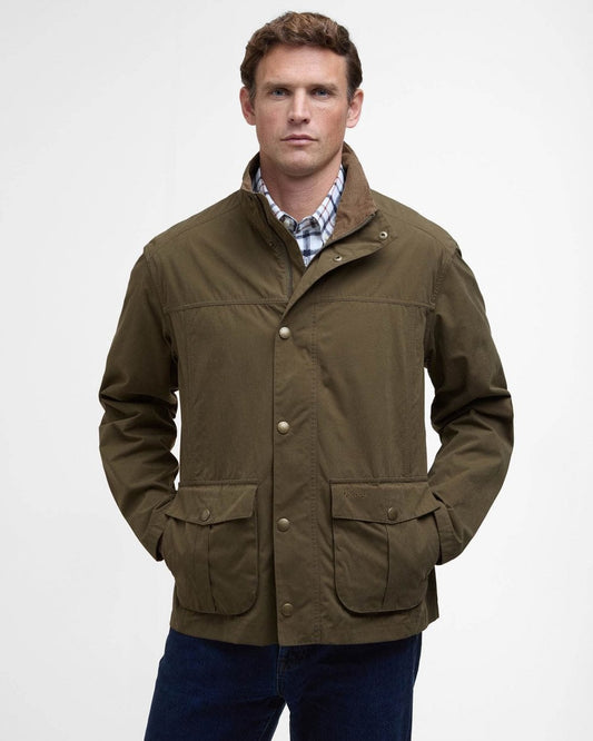 Barbour Sander Mens Casual Jacket - Dark Sand