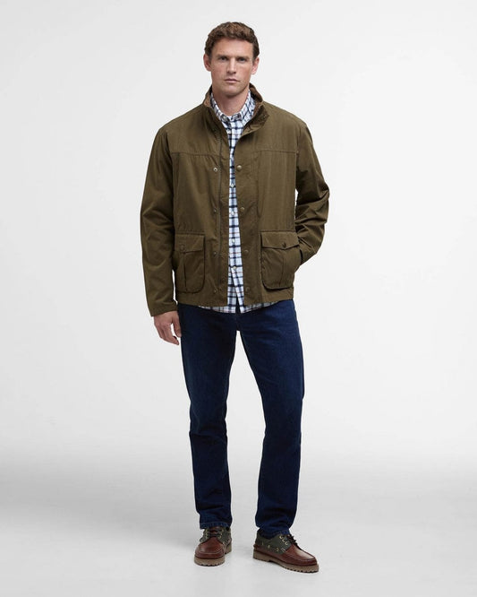 Barbour Sander Mens Casual Jacket - Dark Sand