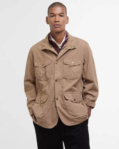 Barbour Ogston Mens Casual Jacket - Stone