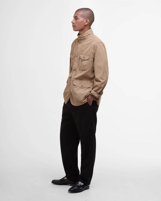 Barbour Ogston Mens Casual Jacket - Stone