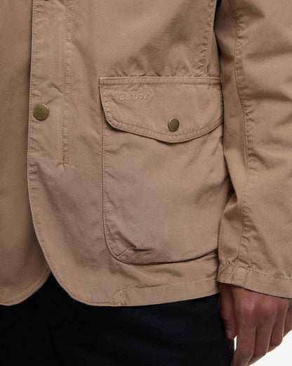 Barbour Ogston Mens Casual Jacket - Stone