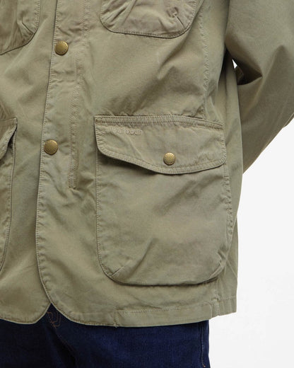 Barbour Ogston Mens Casual Jacket - Bleached Olive