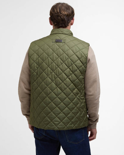 Barbour Chesterwood Mens Gilet - Dark Moss/Classic