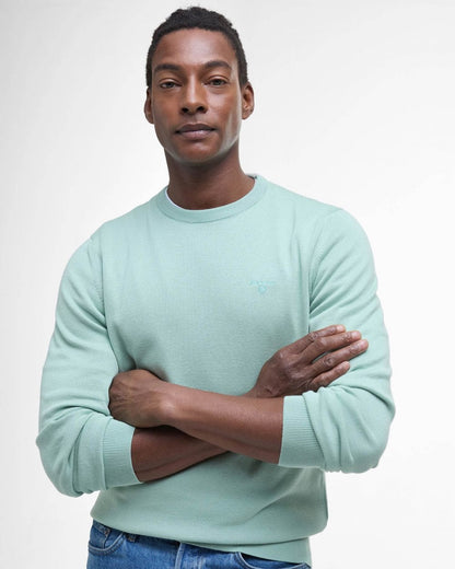 Barbour Pima Cotton Mens Crew Sweatshirt