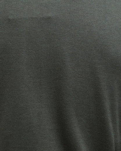 Barbour Bayfield Mens Half Zip Jumper - Mid Olive