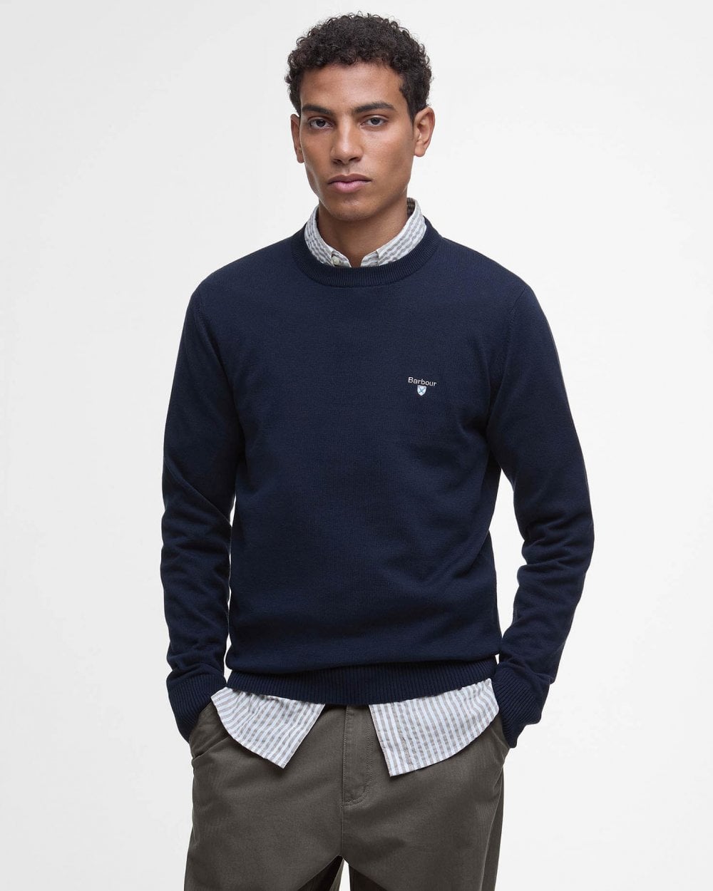Barbour Barbour Lingwood Mens Crew Neck Jumper