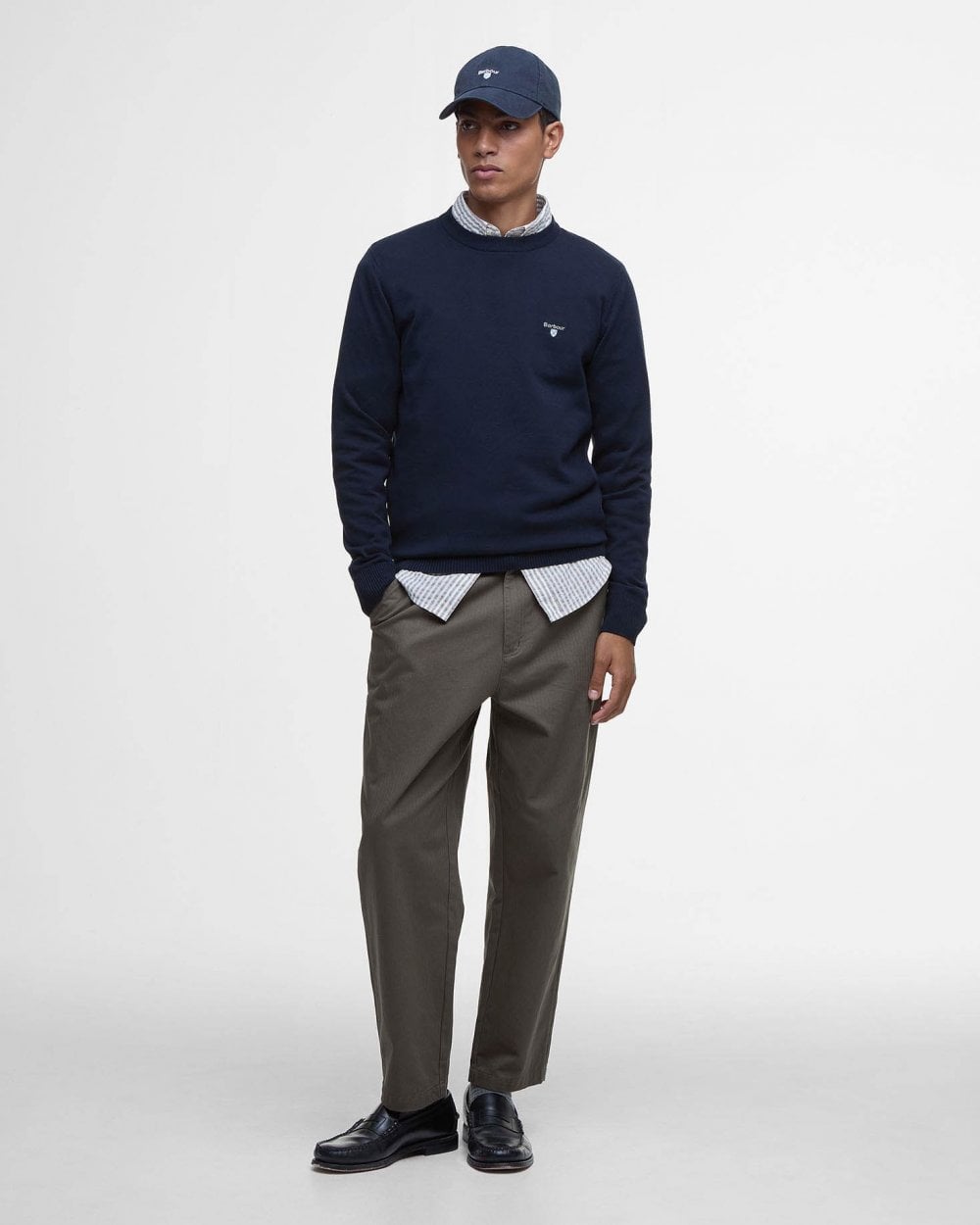 Barbour Barbour Lingwood Mens Crew Neck Jumper