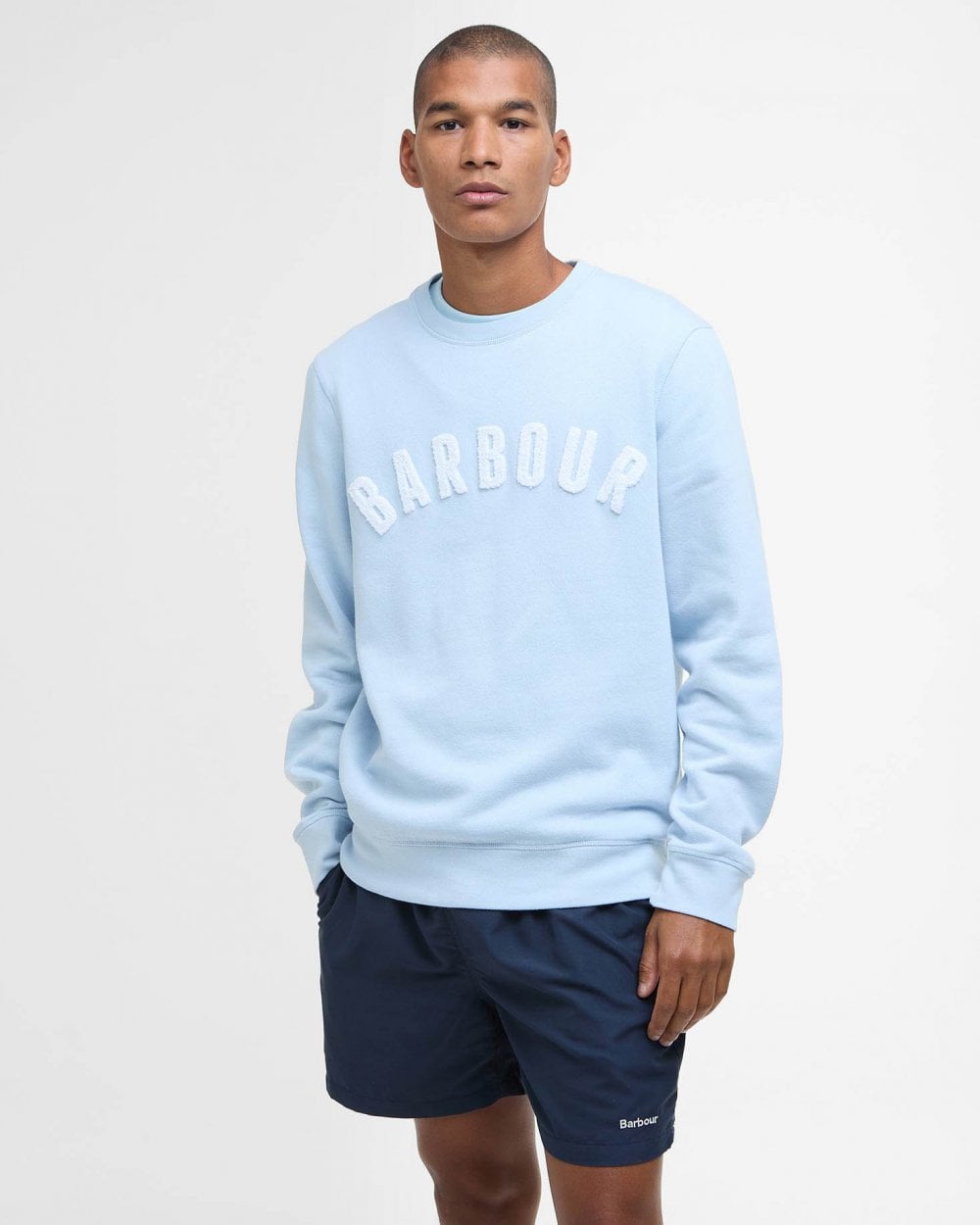 Barbour Prep Logo Crew Mens Sweatshirt