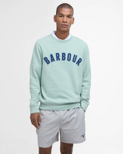 Barbour Prep Logo Crew Mens Sweatshirt