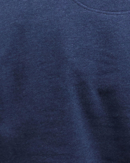 Barbour Nelson Mens Half Zip Sweatshirt - Navy Marl