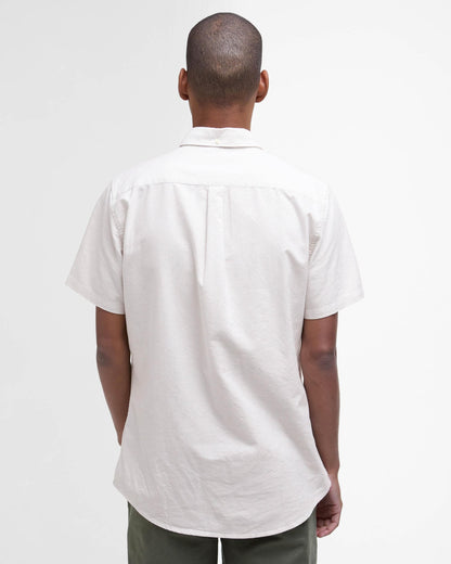 Barbour Oxtown Mens Tailored Shirt - Oatmeal