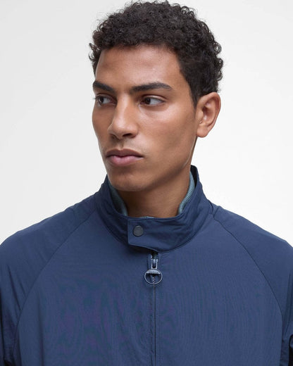 Barbour Sum Royston Mens Showerproof Jacket - Navy