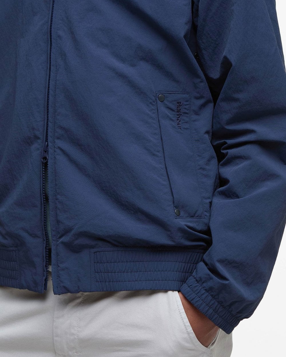 Barbour Sum Royston Mens Showerproof Jacket - Navy