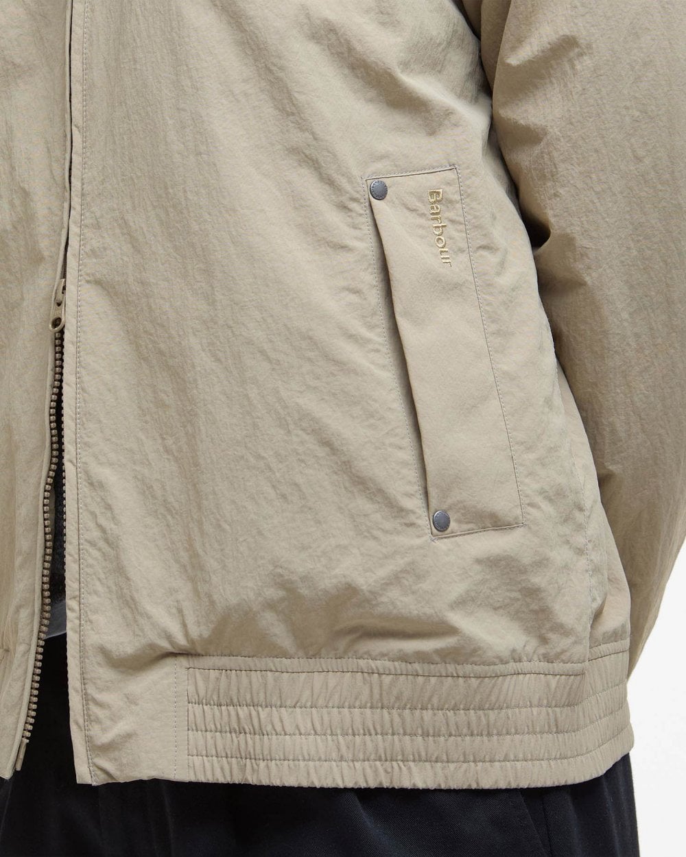 Barbour Sum Royston Mens Showerproof Jacket - Washed Stone