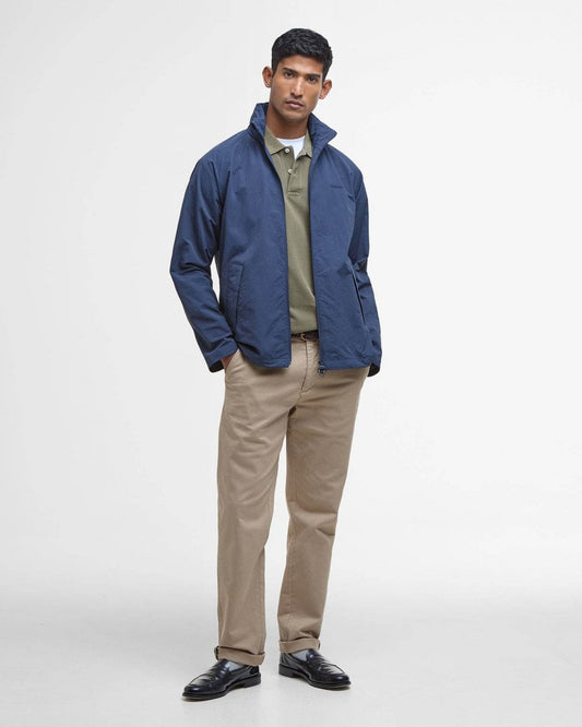 Barbour Keld Mens Showerproof Jacket - Navy