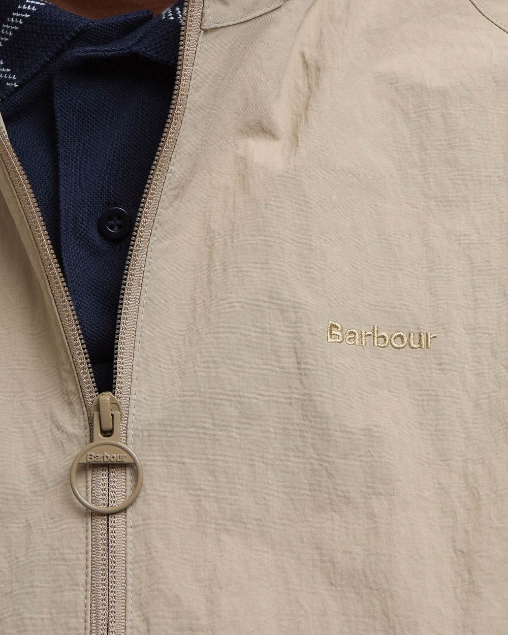 Barbour Keld Mens Showerproof Jacket - Washed Stone