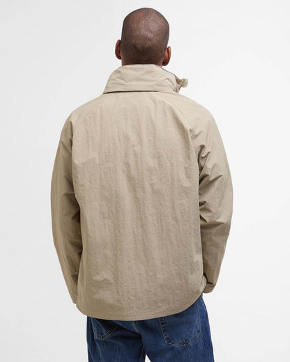 Barbour Keld Mens Showerproof Jacket - Washed Stone