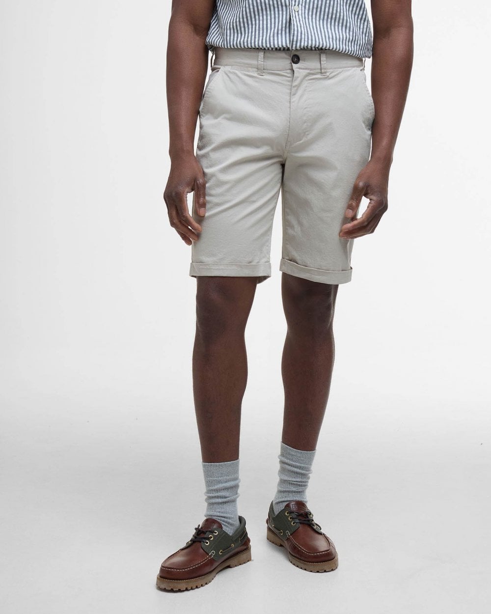 Barbour Mens Smart Chino Shorts - Mist